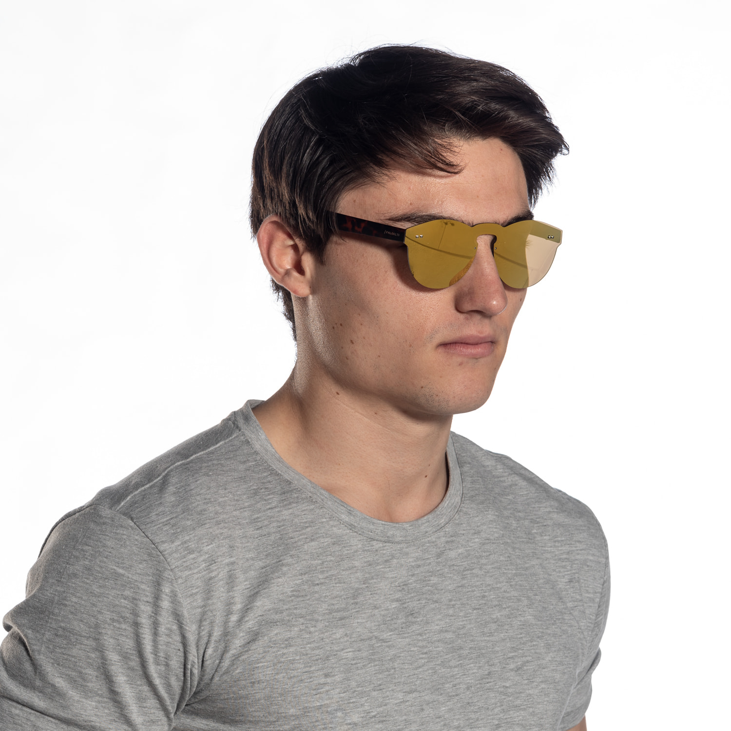 Gafas de sol PALO ALTO TALLIN - Plana revo oro y patilla gris