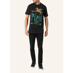 PHILIPP PLEIN T-Shirt Round Neck RACING