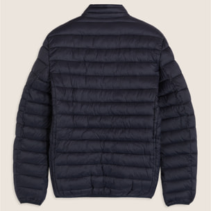 Piumino trapuntato con cappuccio e collo alto