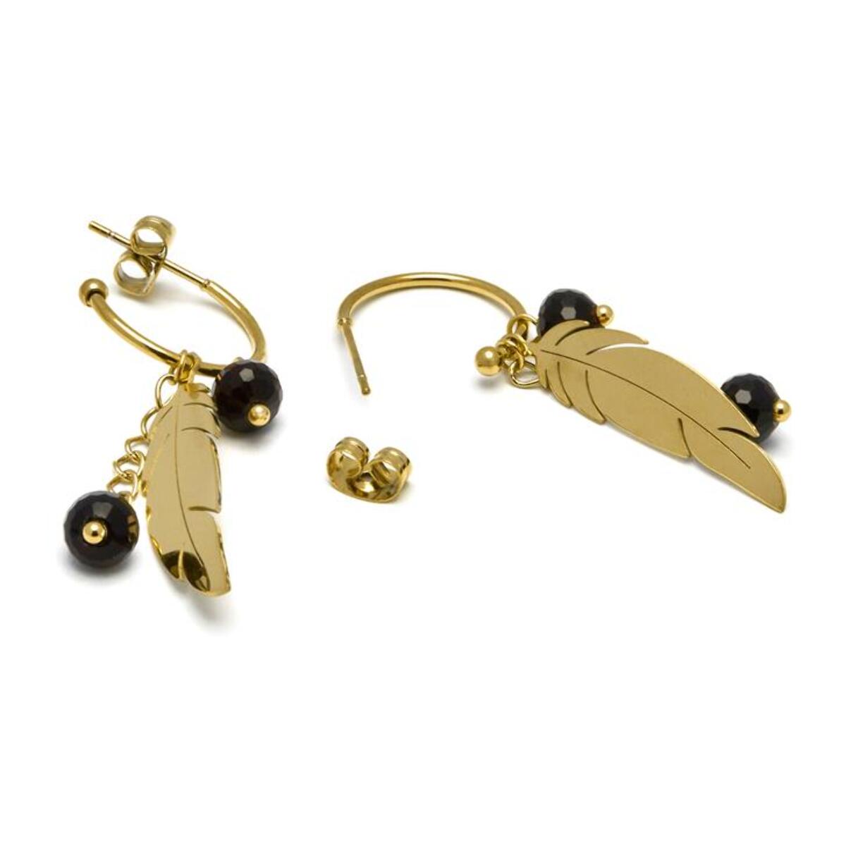 Pendientes Lux by Lux acabadoss oro 18k
