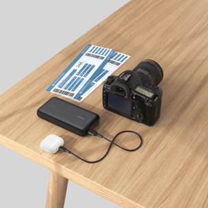 Batterie externe BELKIN 20000 mAh avec cable USB-C intégre noir