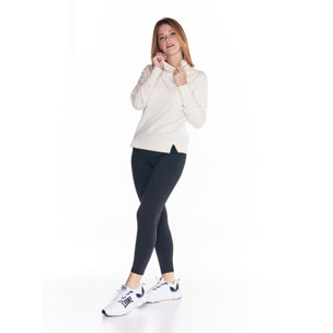 Jersey de cuello vuelto ActiveZone para mujer