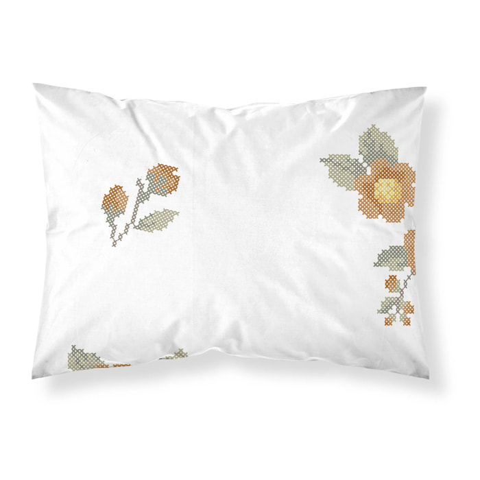 Taie d’oreiller 100 % coton 80 fils Aldaia