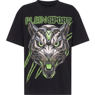 PLEIN SPORT Camiseta de cuello redondo y manga corta TIGER