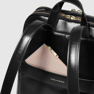 Piquadro Zaino in pelle porta pc 14