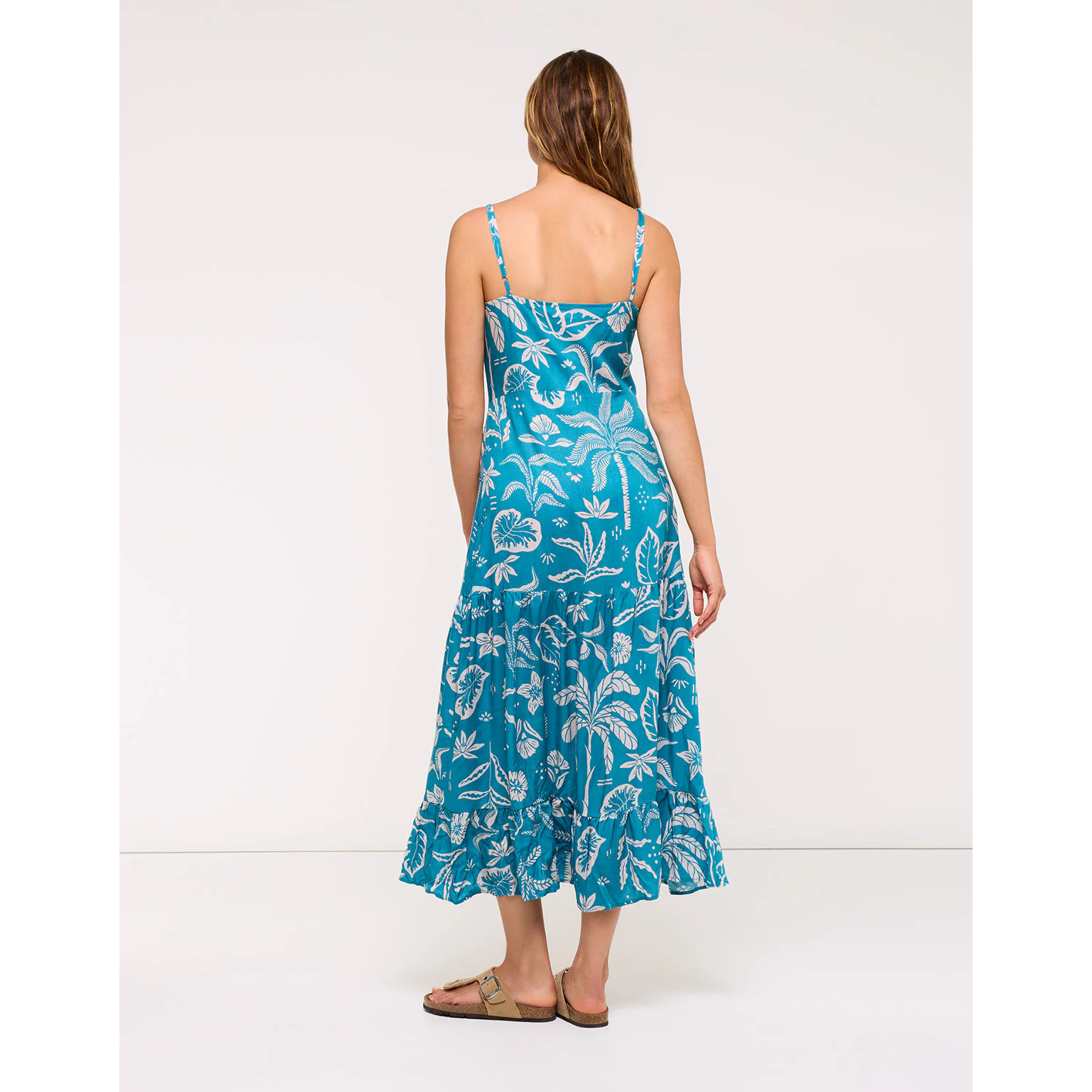 Vestido Largo Turquesa - Salma