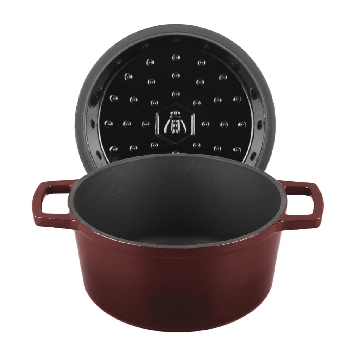 Cocotte ronde en fonte émaillée