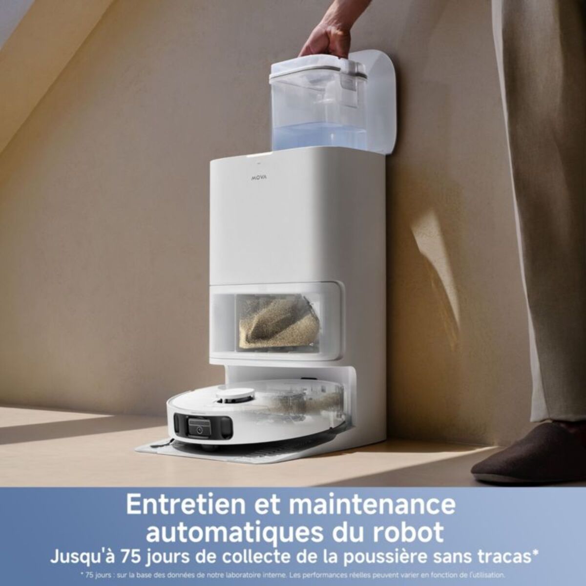 Robot Aspirateur Laveur MOVA E40 Ultra