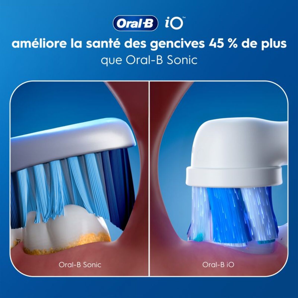 Brosse à dents électrique ORAL-B iO3 Series Ice Blue