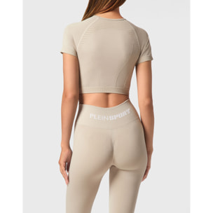 PLEIN SPORT Maglietta con scollo a V