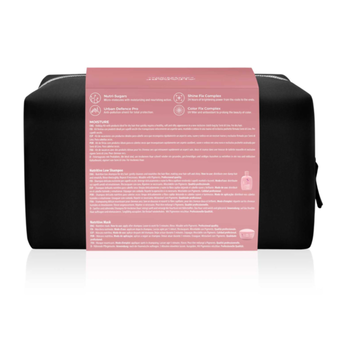 ALFAPARF MILANO Semi Di Lino Set Holiday Nutritive Shampoo 250ml + Mask 200ml