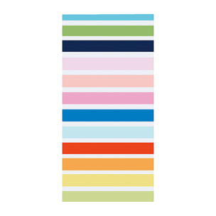 Toalla anti-arena 160x80 cms 205 GSM. Diseño multicolor.