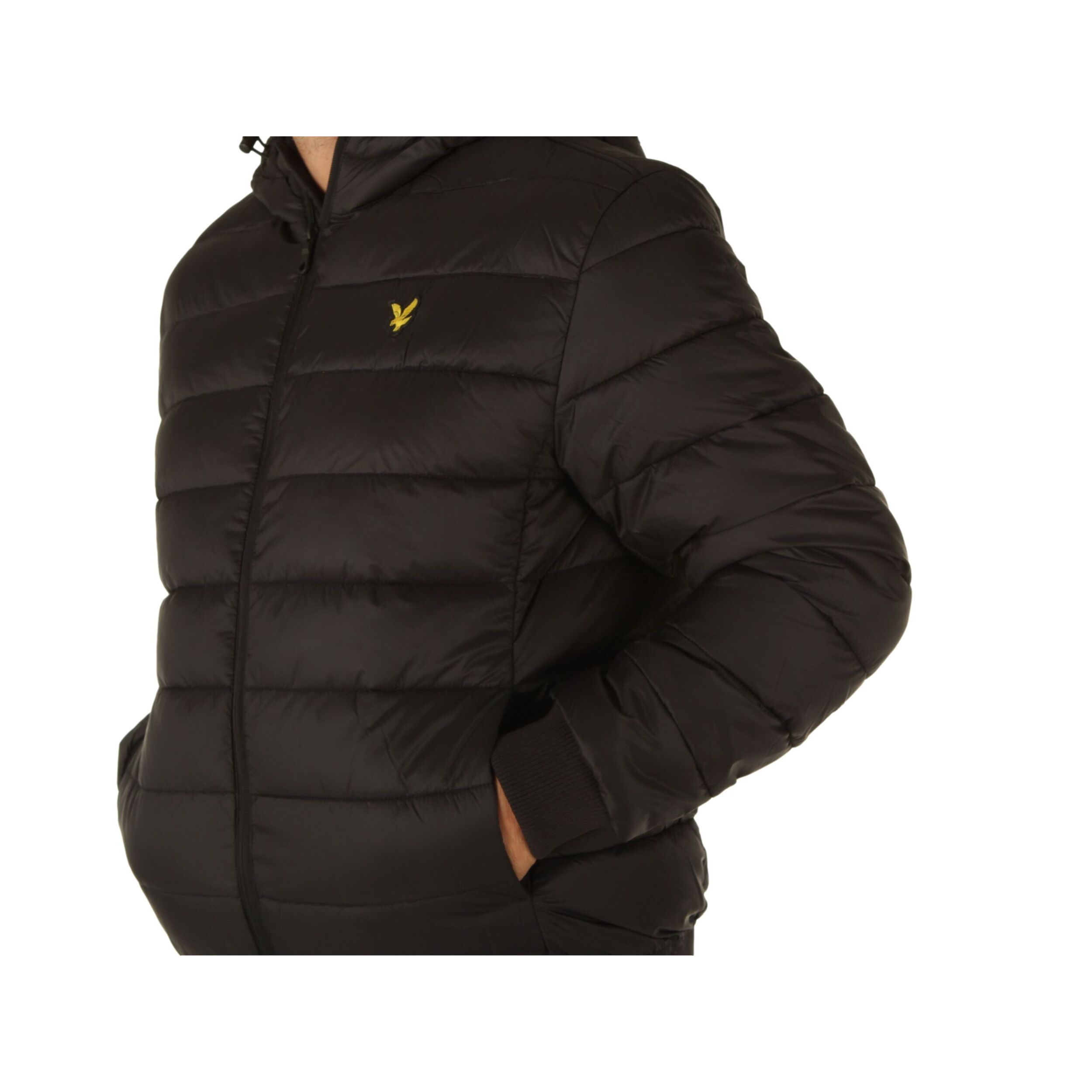 Piumini Lyle & Scott Baffle Jacket Jet Black Nero