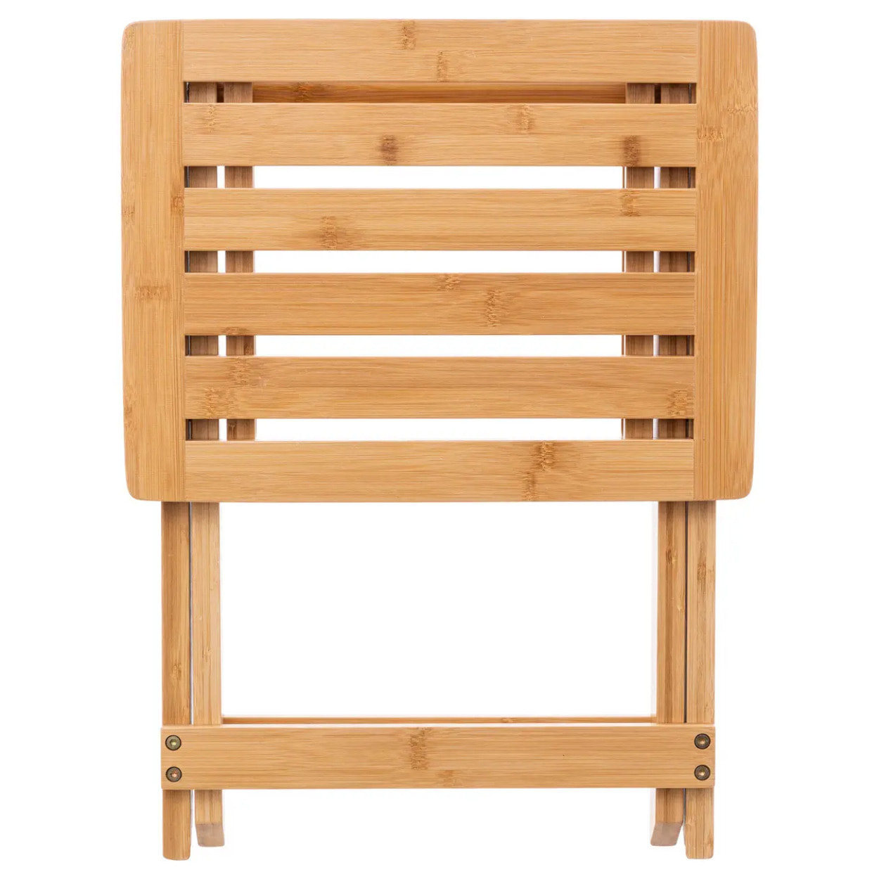 Tabouret pliant bambou