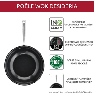 Wok LAGOSTINA Desideria 28cm