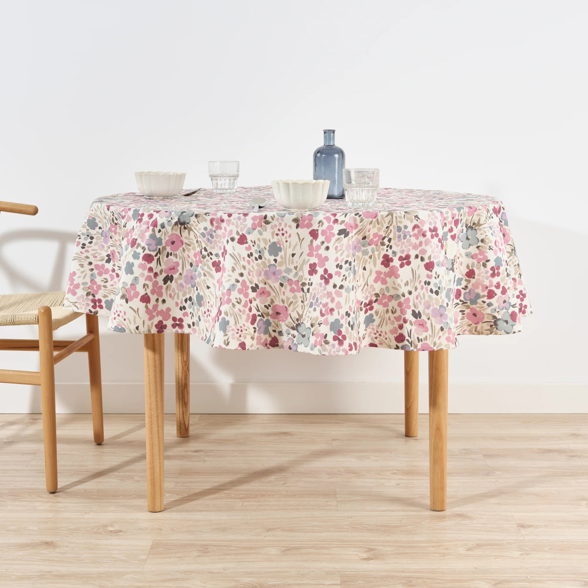 Nappe ronde en résine anti-taches 0120-52