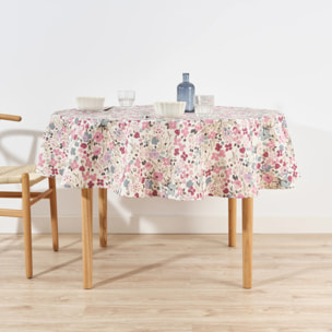 Nappe ronde en résine anti-taches 0120-52