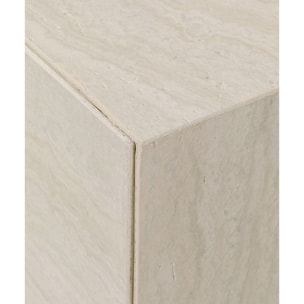 Chevet Travertino 1 tiroir Kare Design