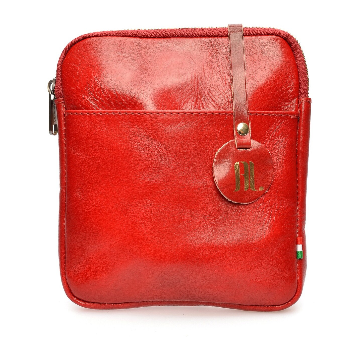 Borsa a spalla Anna Luchini Rosso