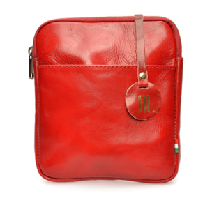 Borsa a spalla Anna Luchini Rosso