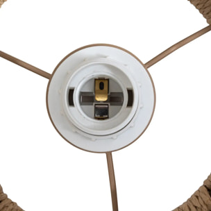 Suspension en corde "Ozan" beige D54,5cm