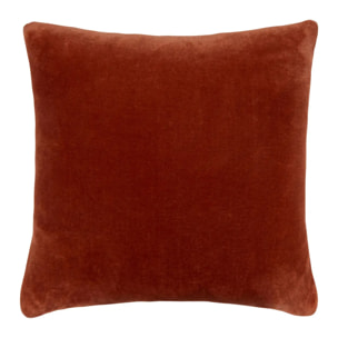 Coussin Ollis terracotta 38x38cm
