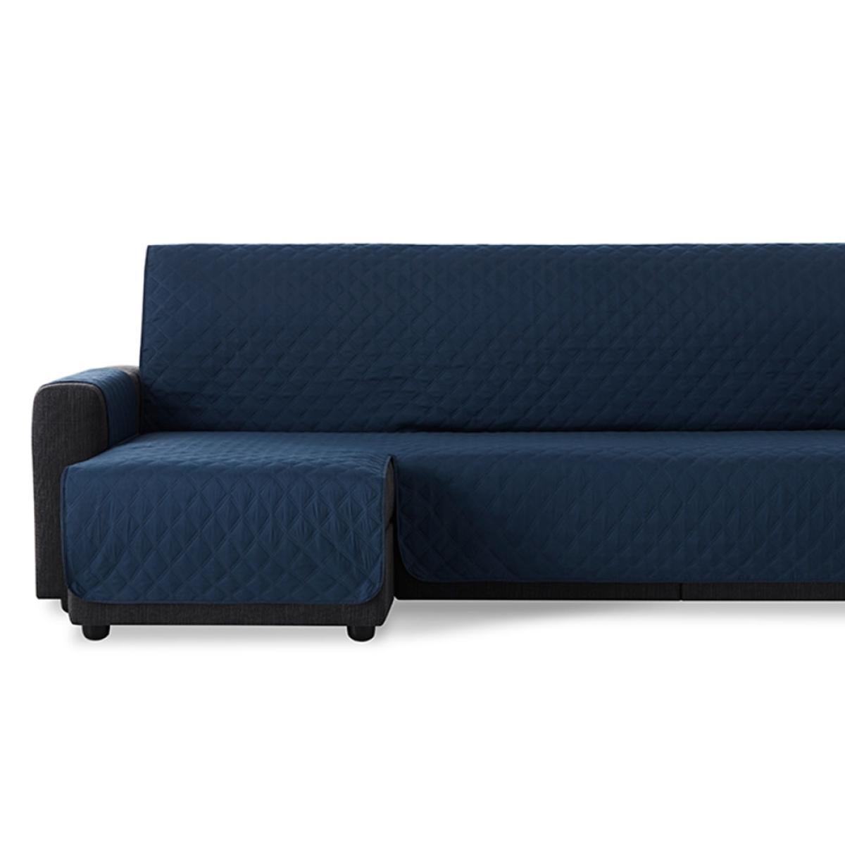 Cubre Sofá Acolchado para Chaise Longue MAU Azul Marino brazo izquierdo Nordic-Home