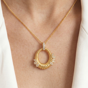Collar Mame acabado oro amarillo 18k