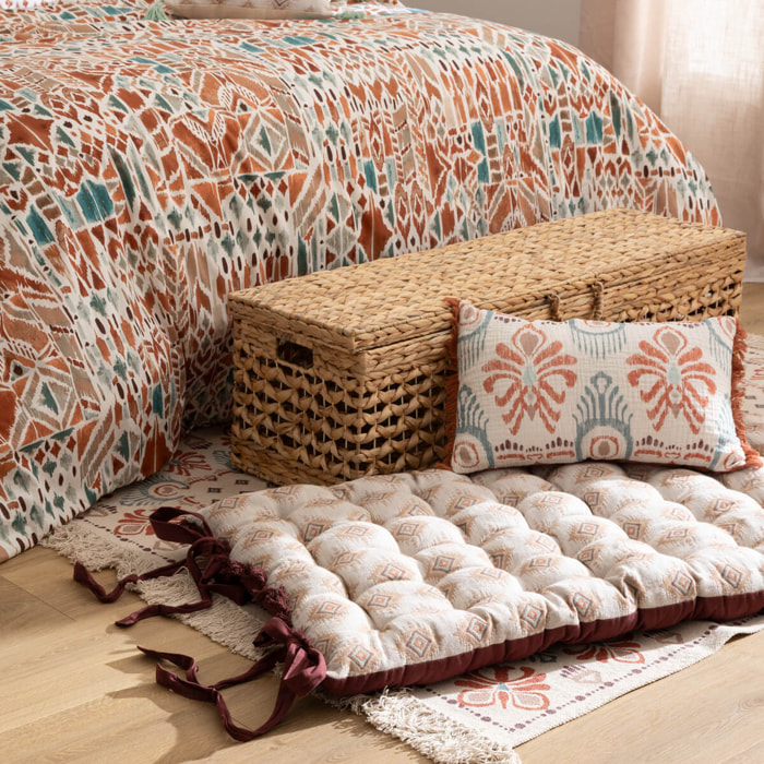Coussin "Ikat" coton 30x50cm