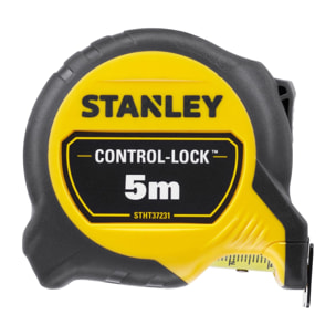 Mesure 5 m x 25 mm Control Lock Double Marquage Magnétique - STANLEY STHT37231-0 - Système Finger Brake - Revêtement Blade Armor