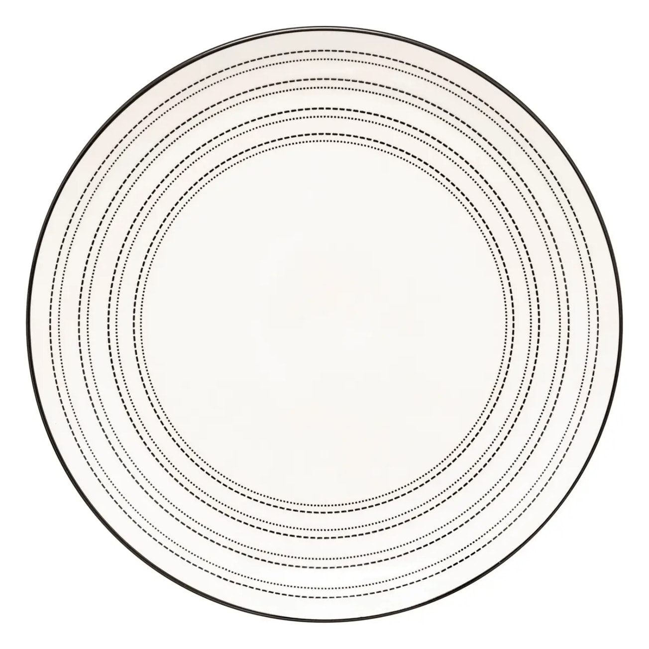 Assiette plate Lunova blanc D26,5xH2,9cm