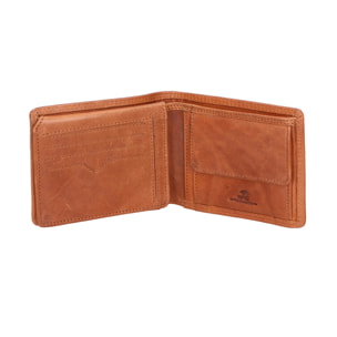 portafoglio unisex In Vera pelle Made in India 13x10x2 cm