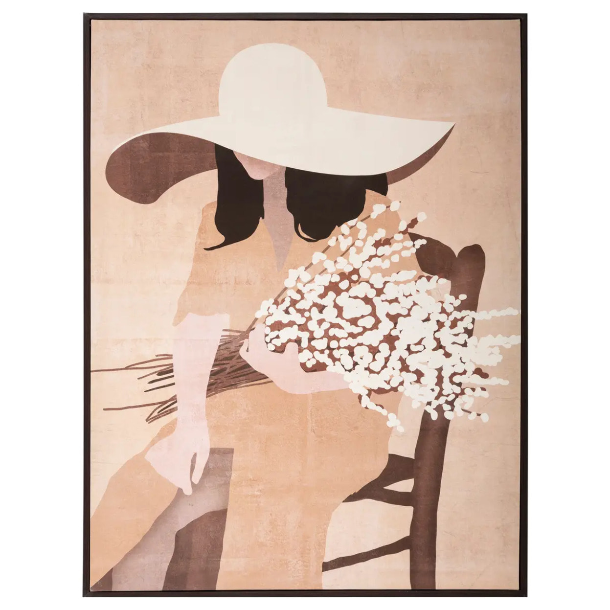 Toile encadrée "Portrait" 58x78cm