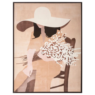 Toile encadrée "Portrait" 58x78cm