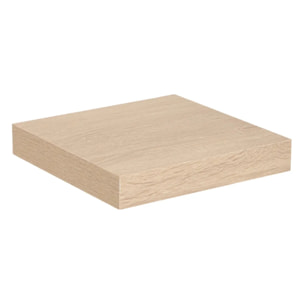 Étagère murale "Fixy" 23,5cm effet bois naturel