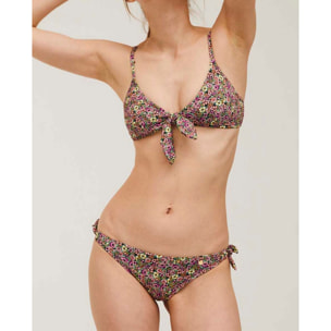 Top de bikini con lazo de quita y pon