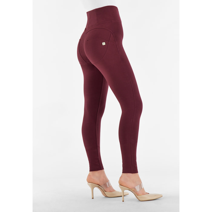 Pantaloni push up WR.UP® curvy superskinny vita alta in cotone