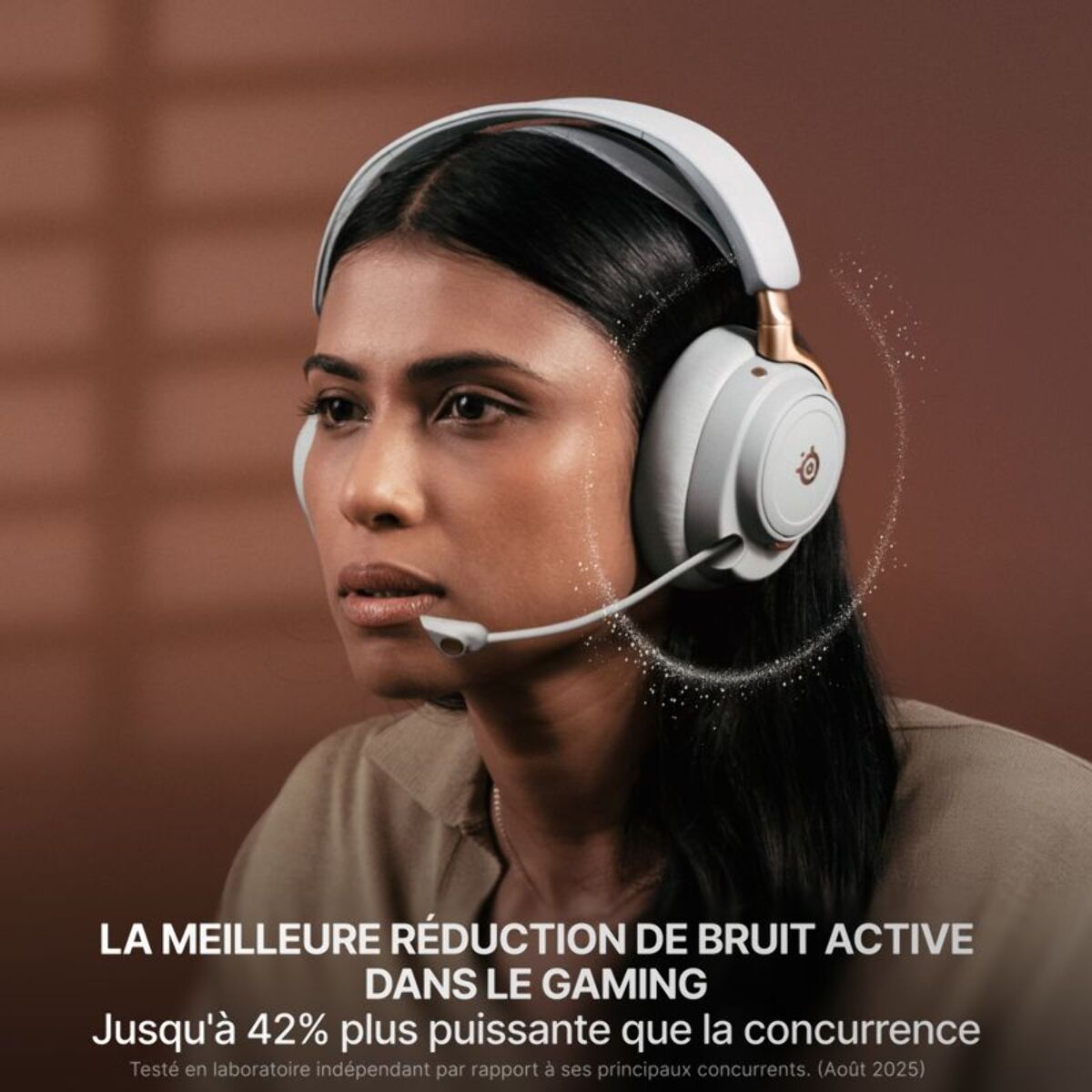 Casque gamer STEELSERIES Arctis Nova Elite Gold Sage