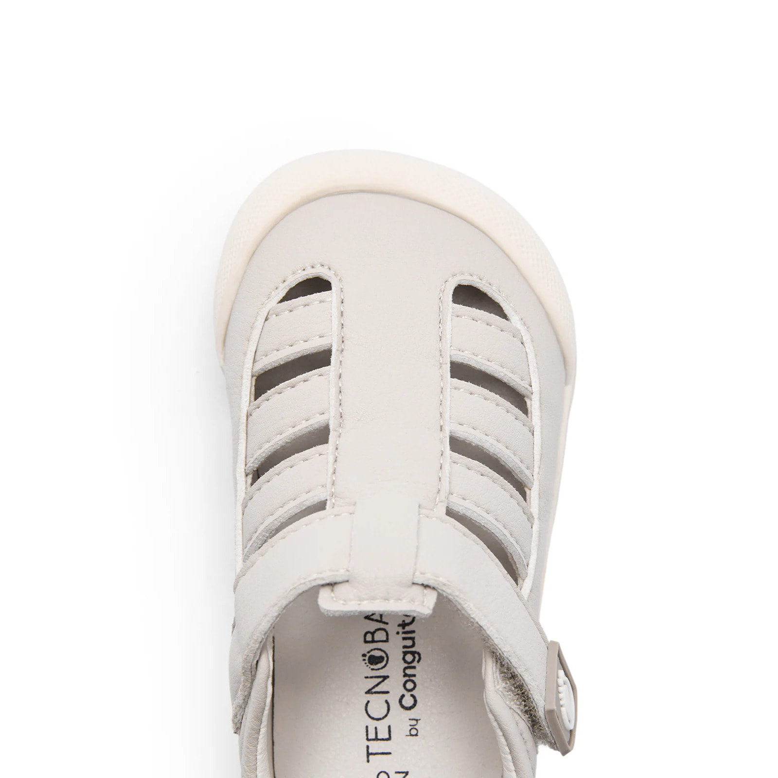 Sandali per bambini Respectable a punta chiusa, colore beige