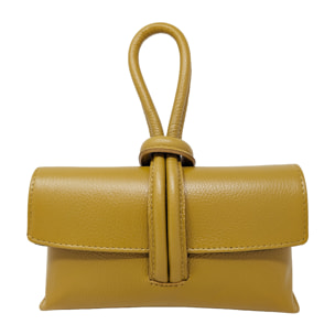 Borsetta Pochette in Vera Pelle Made in Italy