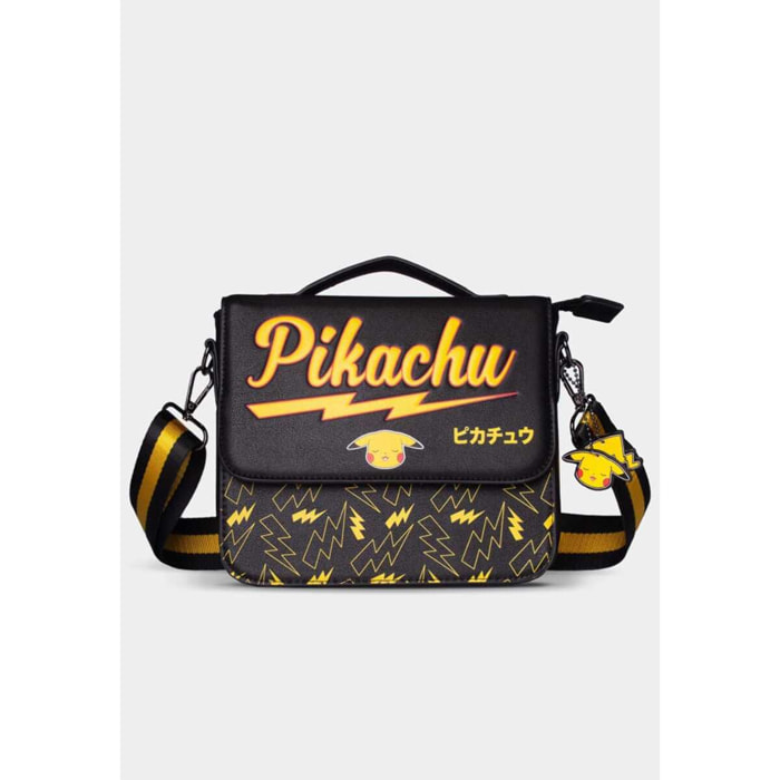 Pokemon Borsa di Pelle con Tracolla Pikachu 22 x 18 cm Difuzed