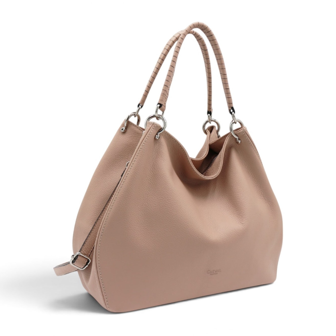 Borsa a Mano Cheval Firenze Thea Rosa Cipria