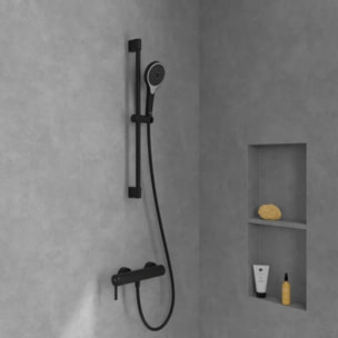 Mitigeur mécanique douche Dawn Noir mat