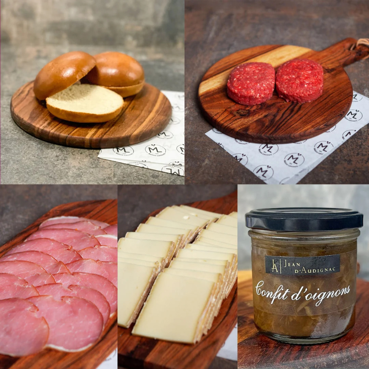 Kit à Burger Raclette 4 personnes