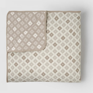 Colcha jacquard ayana arena