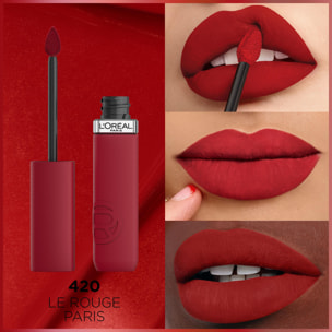 L'Oréal Paris Infaillible Matte Resistance Rouge à Lèvres Liquide Fini Mat 420 True Romance
