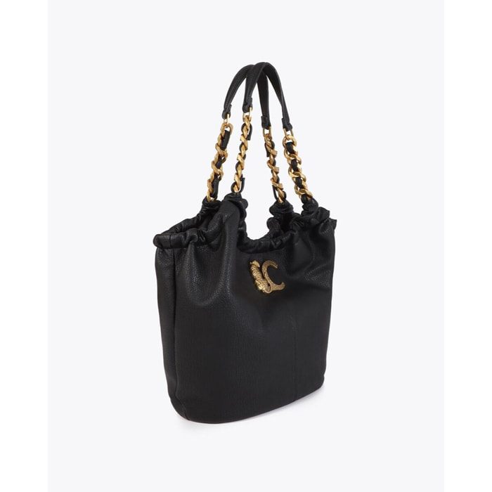 Shopper LC animale con dettaglio catena