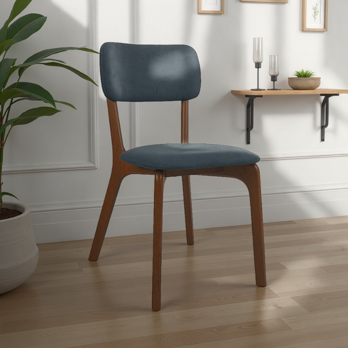 Oresteluchetta Set 2 Sedie HANA DARK WOOD