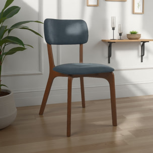 Oresteluchetta Set 2 Sedie HANA DARK WOOD