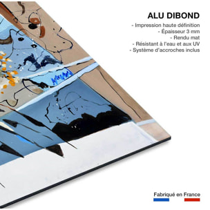 Tableau collage arlesienne Tableau alu Dibond